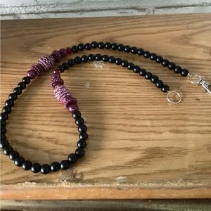 Men’s Agate N European Bead Necklace